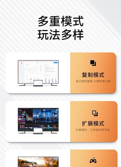 设置投影仪为复制模式的方法是什么？