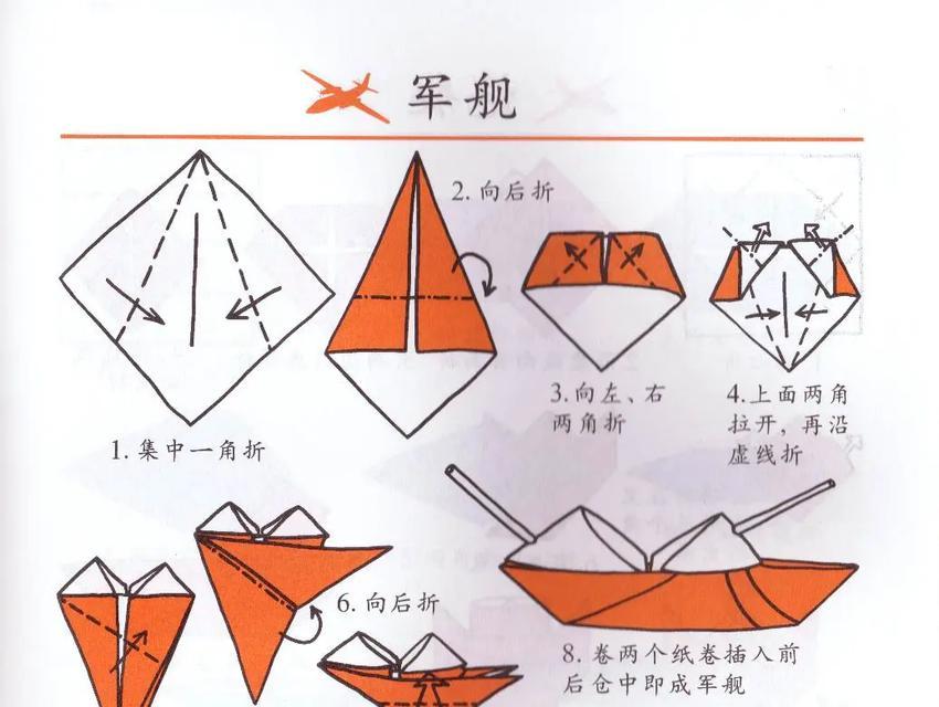 小小纸折游戏机的折法是什么？折纸过程中应注意什么？