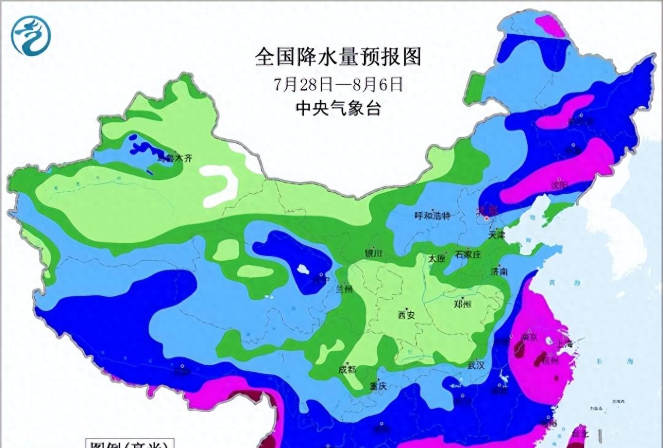 安徽省！明天7月29号，新一轮降雨中心已定，大雨暴雨分布如下！