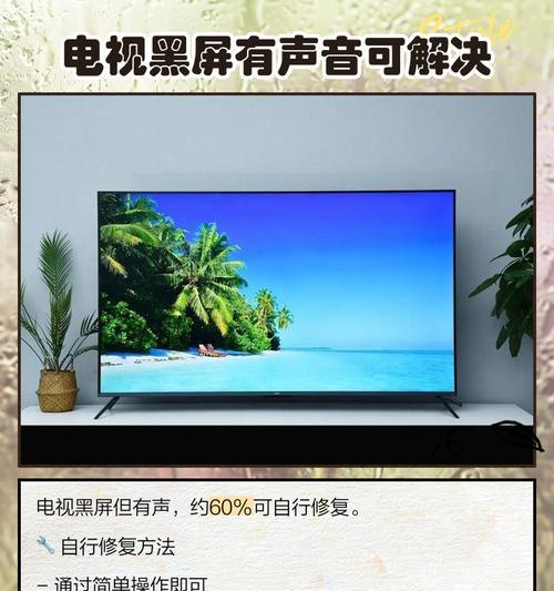电视机黑屏有声音是怎么回事（探究电视机黑屏有声音的原因及解决方法）