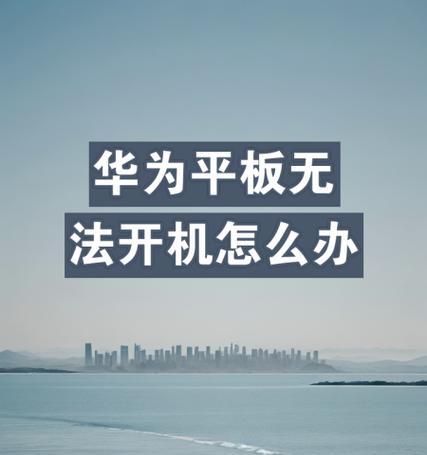 平板开不了机的原因及解决方法(遇到平板开不了机)