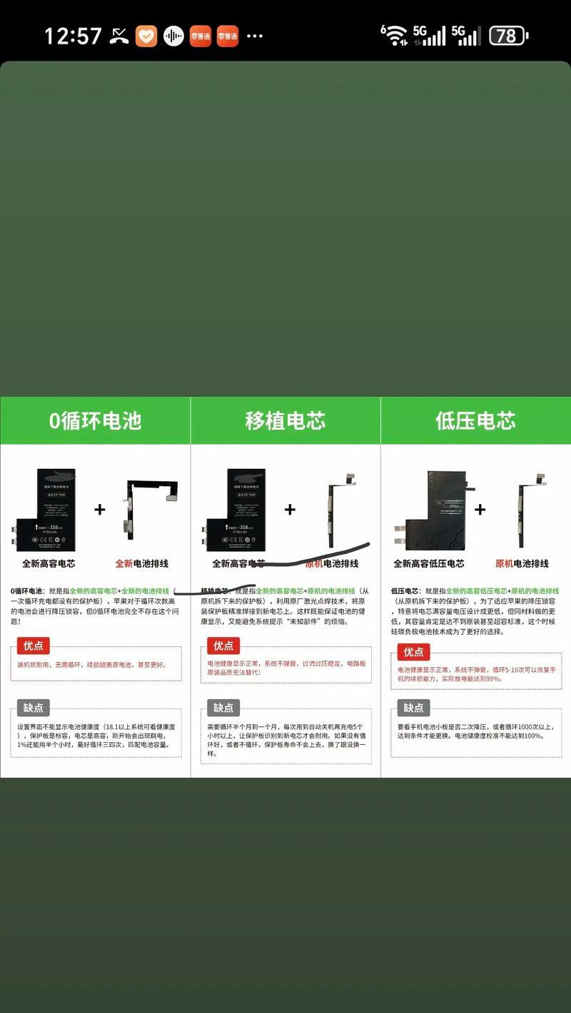 苹果手机更换原装电池价格介绍（了解苹果官方电池更换价格及注意事项）