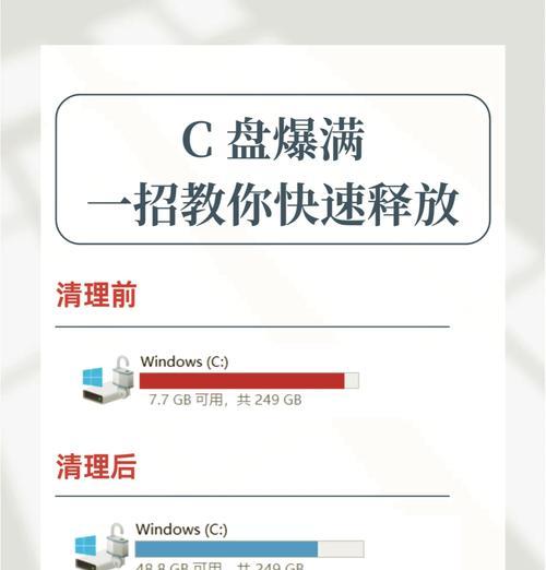 如何判断C盘中哪个文件夹占用最大空间（一步步教你找到C盘中的“大头”）