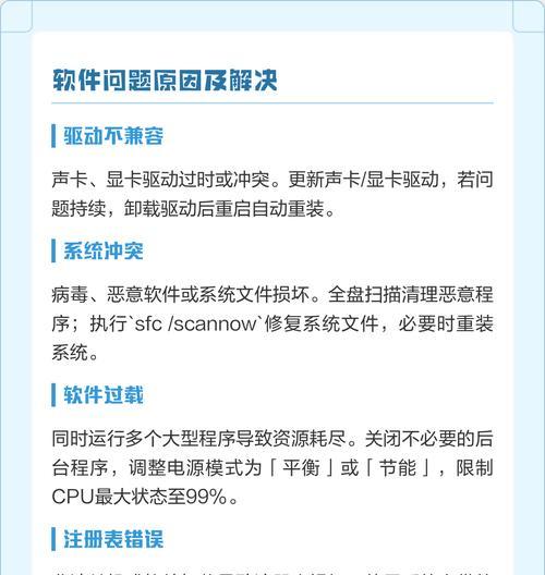 电脑声音滋滋响问题的解决方法（让你的电脑声音清晰无噪）