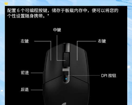 罗技鼠标默认dpi是多少（了解罗技鼠标的dpi设置）