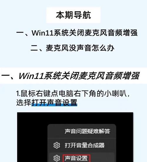 台式机麦克风没声音的解决方法（如何排除台式机麦克风无声音的问题）