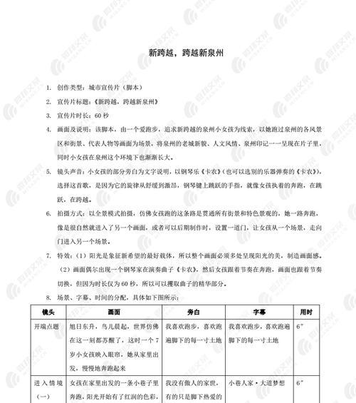 文案创意脚本案例分享——如何打造有效沟通的文案