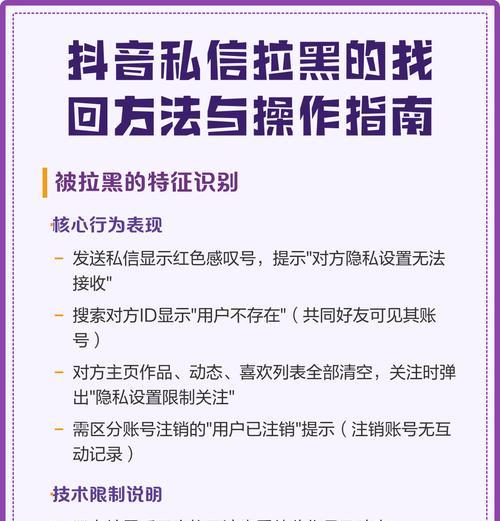 如何解除对方的拉黑(实用技巧帮你找回被拉黑的对象)